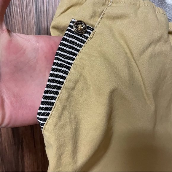 Tansozer Men’s Khaki Casual Shorts With Elastic Waistband And Drawstring New - Picture 8 of 15